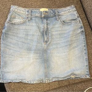 Denim Blue Women's Skirt